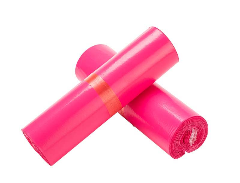 天门玫红色快递袋-02